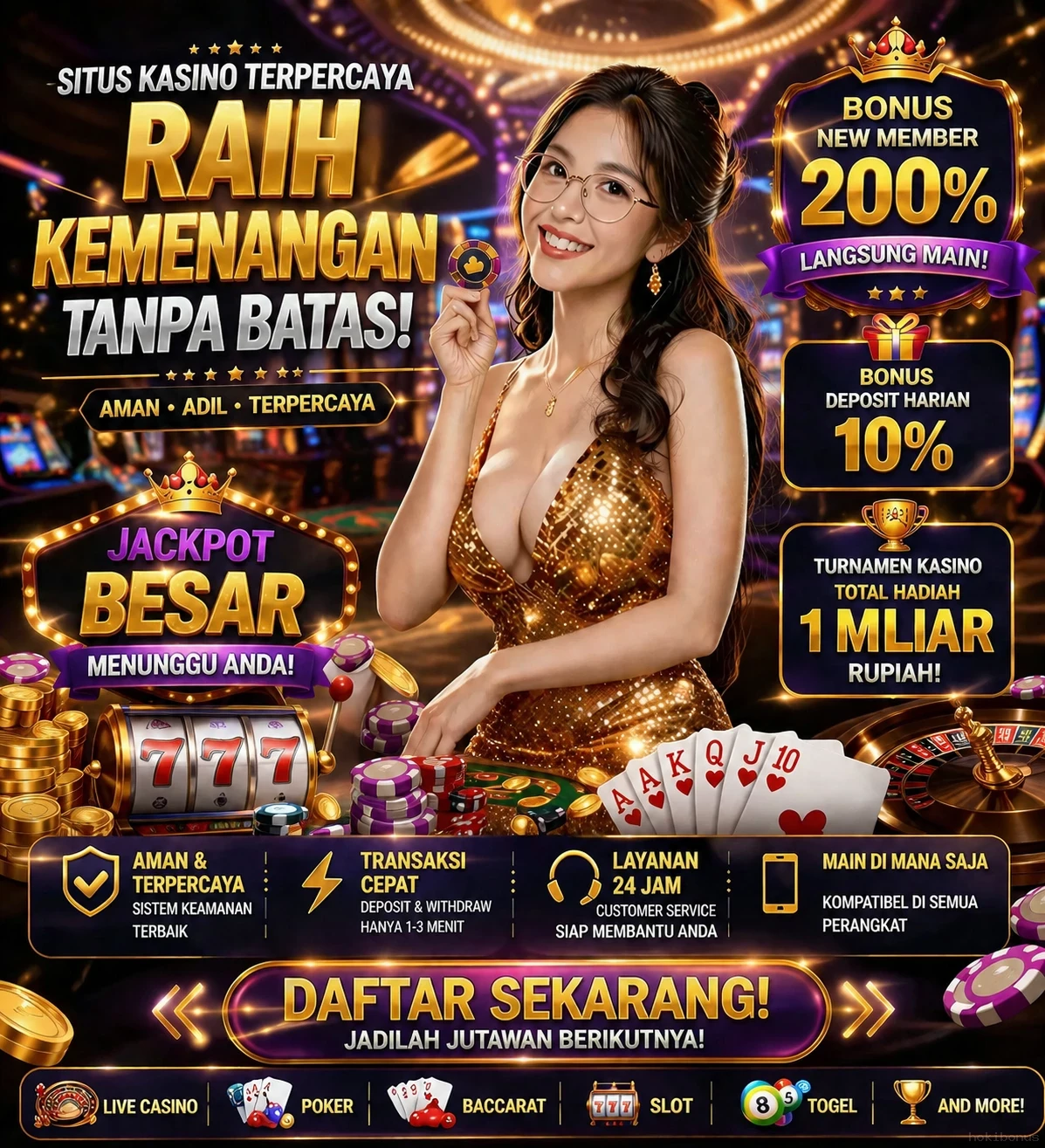 Keunggulan hokibonus dalam Menyediakan Beragam Jenis Aplikasi